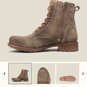 Taos boots, “Boot Camp”, color: tan, size 38 (7-7.5)